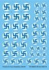 Techmod 48073 - Finnish Air Force Swastikas and Serials 1934-44 (1:48)